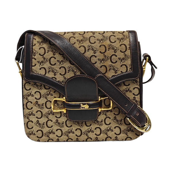 Canvas Shoulder Bag Beige