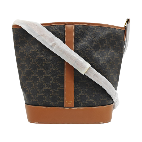 TRIOMPHE CANVAS Medium Coated Canvas Brown