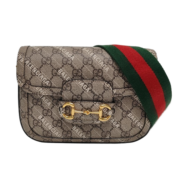 The Hacker Project Mini Monogram Coated Canvas Gray