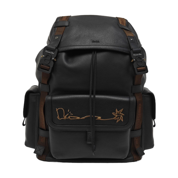 Calfskin Backpack Black