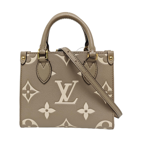 ONTHEGO BB Monogram Calfskin Gray