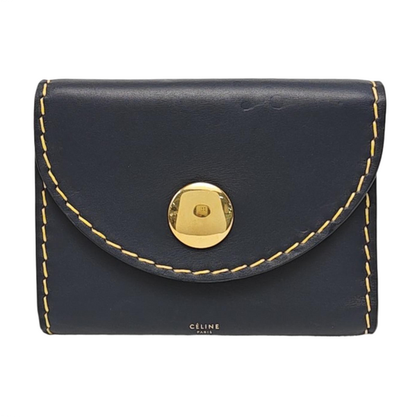 Calfskin Wallet Blue