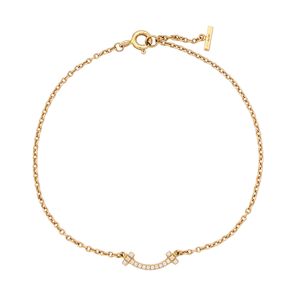Tiffany T 18k Rose Gold Bracelet