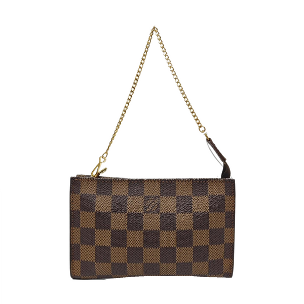 JOSÉPHINE 15 Damier Ebene Coated Canvas Brown
