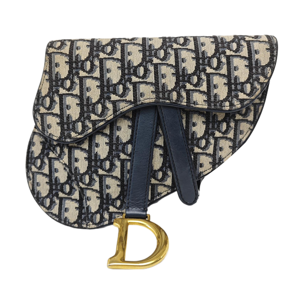 Saddle Mini Oblique Fabric Blue