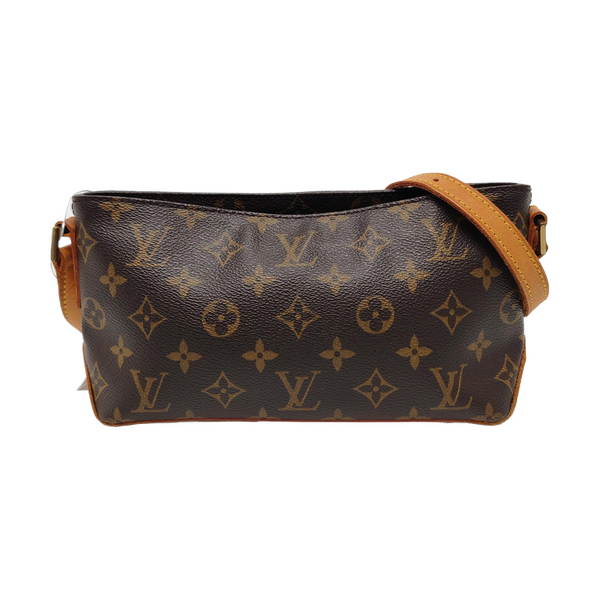TROTTER Monogram Coated Canvas Brown