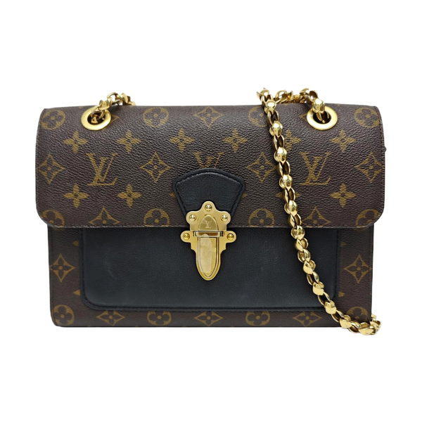 VICTOIRE Monogram Coated Canvas Brown