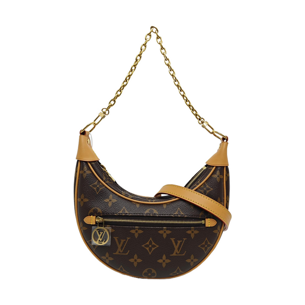 LOOP Monogram Coated Canvas Brown