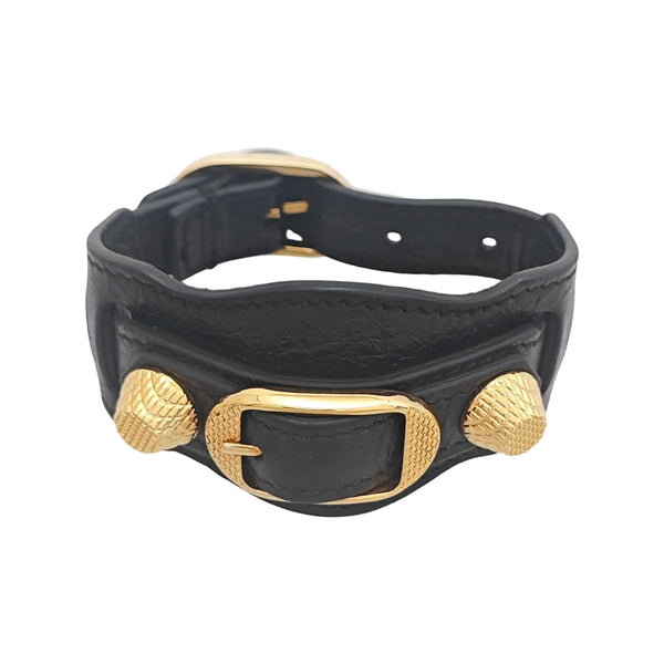 Leather Black Bracelet