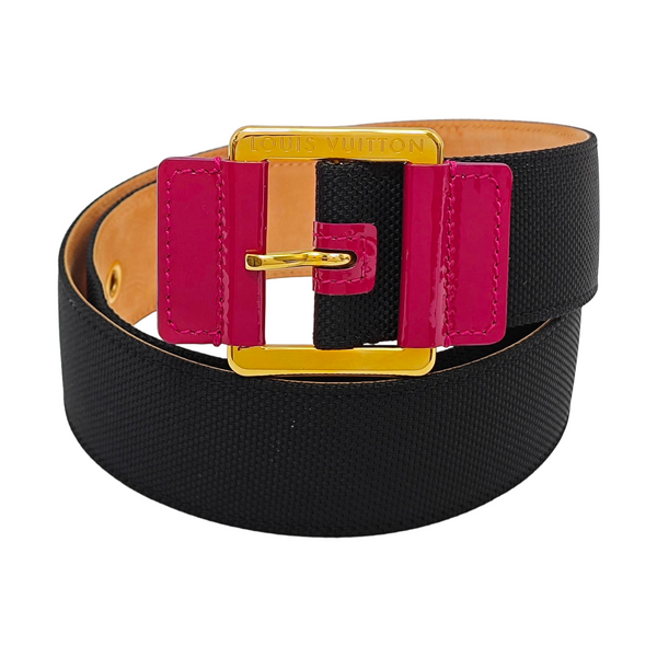 Fabric Belt Black