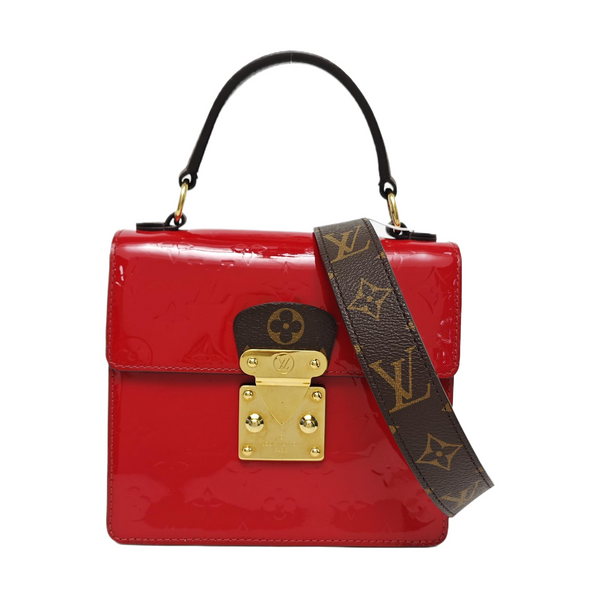 SPRING STREET Patent Leather Red