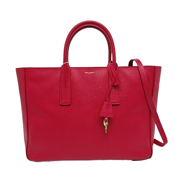 Calfskin Shoulder Bag Red