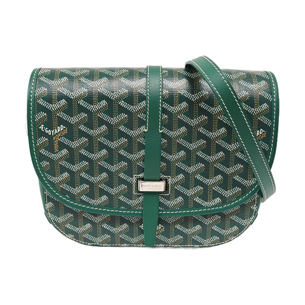 Belvedere Coated Canvas Green