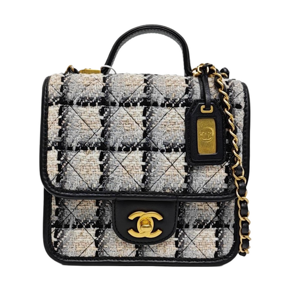 Quilted Wool Small Multicolor