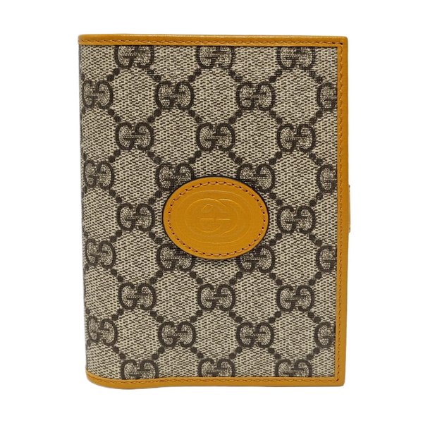 Monogram Coated Canvas Wallet Beige