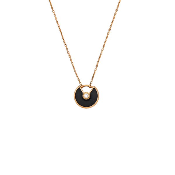 AMULETTE DE CARTIER 18k Rose Gold Necklace