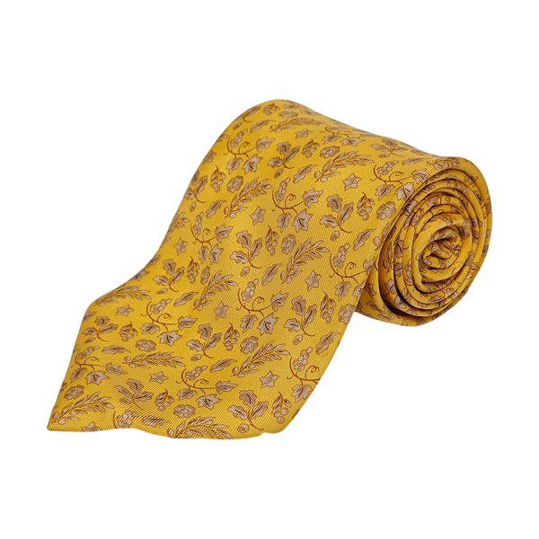 Mulberry Silk Tie Yellow