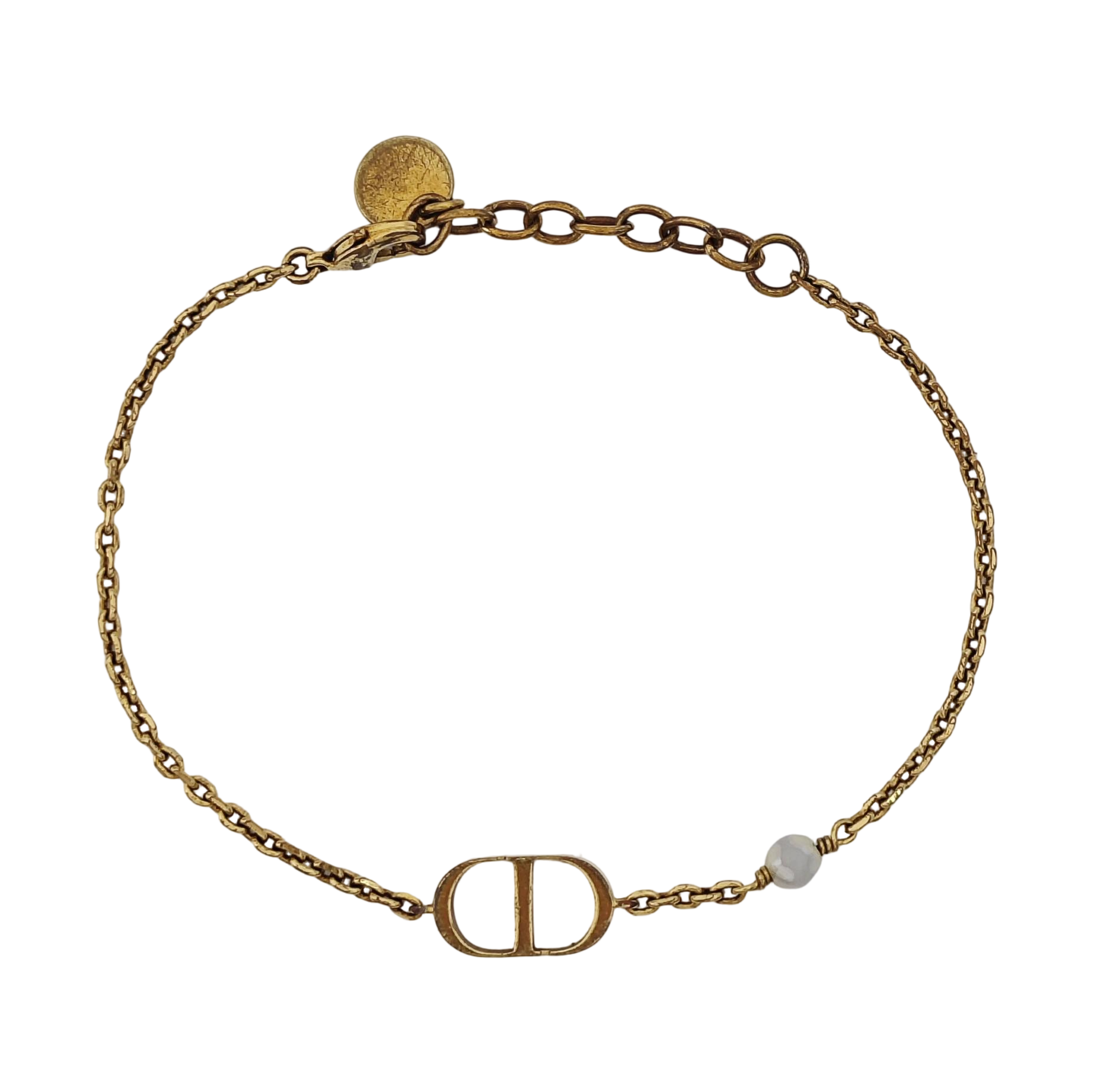 Petit CD Metal Gold Bracelet – Looply