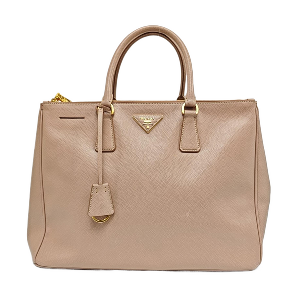 Authenticated pre-owned Galleria Extra Large Saffiano Calfskin Pink - Top Handle Bag at Looply