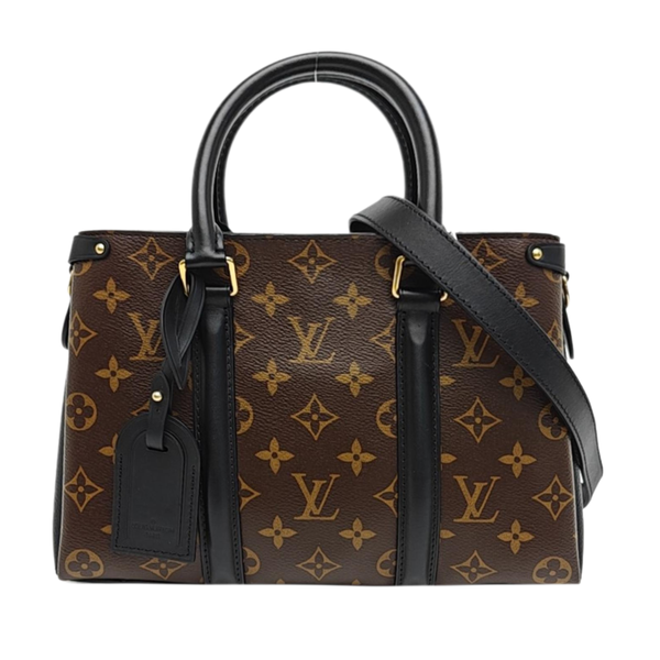 SOUFFLOT BB Monogram Coated Canvas Brown