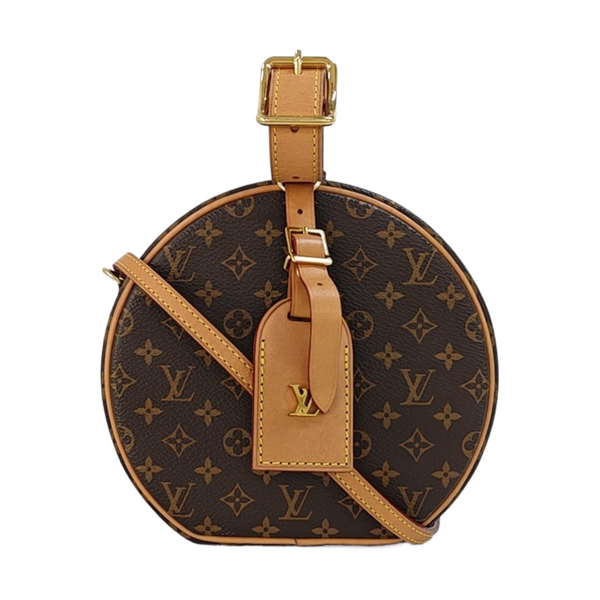 BOITE CHAPEAU PM Monogram Coated Canvas Brown