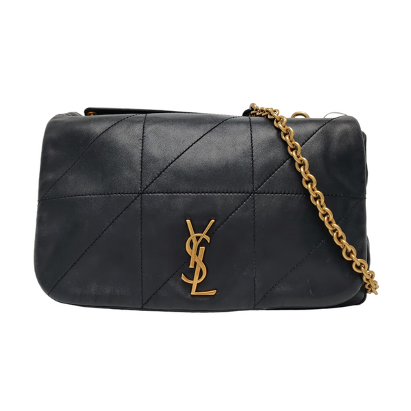 JAMIE Small Quilted Lambskin Black