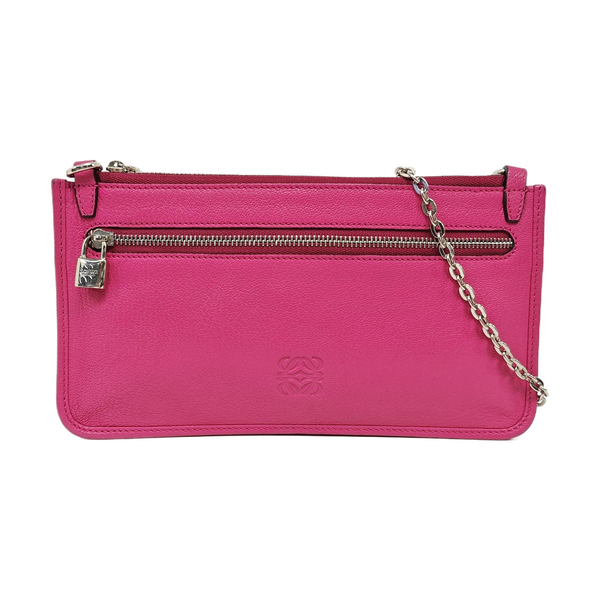 Calfskin Shoulder Bag Pink