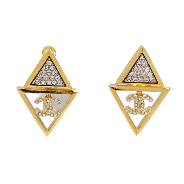 Metal Gold Stud Earrings