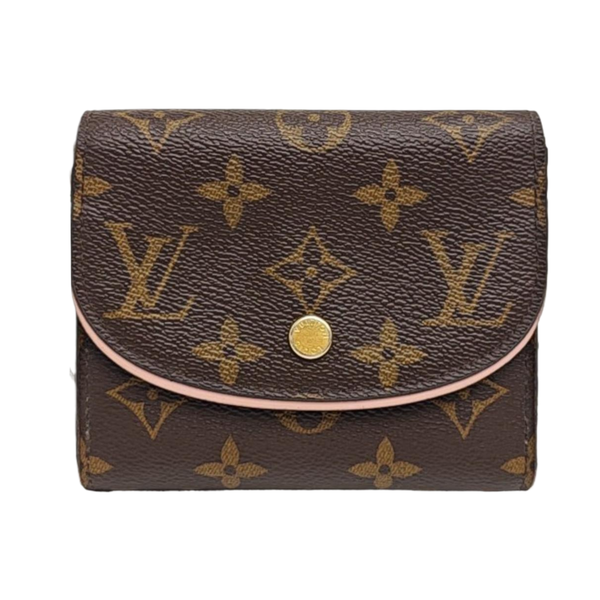 ARIANE Monogram Coated Canvas Brown Wallet