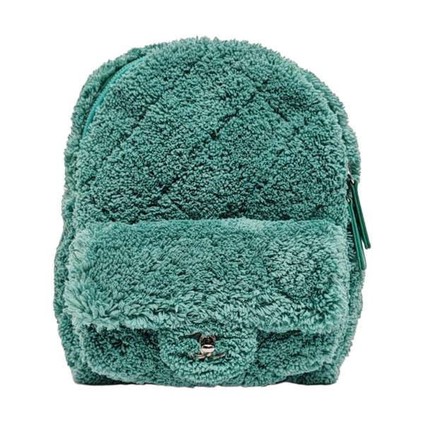 CC POCKET Quilted Fabric Green