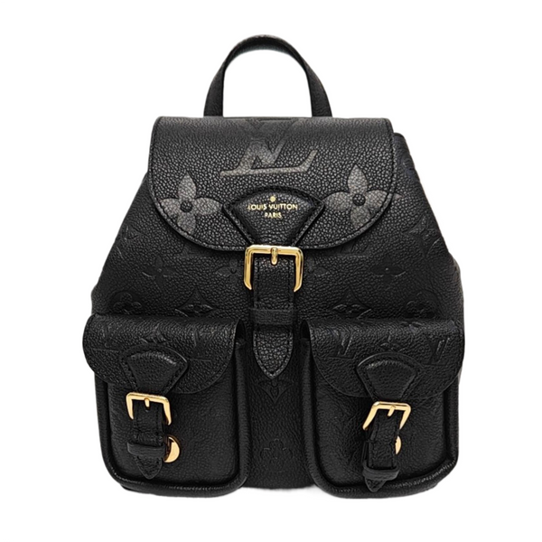 BACKUP Monogram Calfskin Black