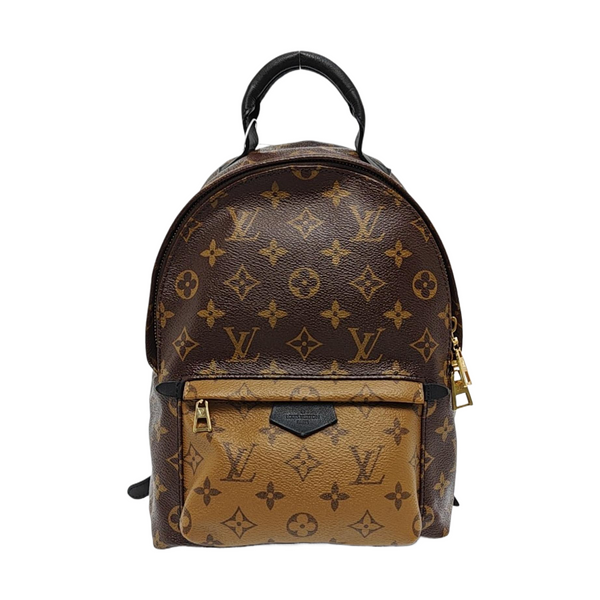 PALM SPRINGS PM Monogram Coated Canvas Brown