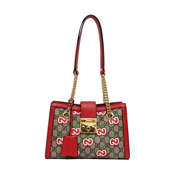 Padlock Small Monogram Coated Canvas Multicolor