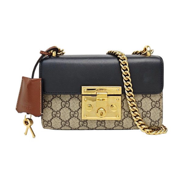 Padlock Small Monogram Coated Canvas Multicolor