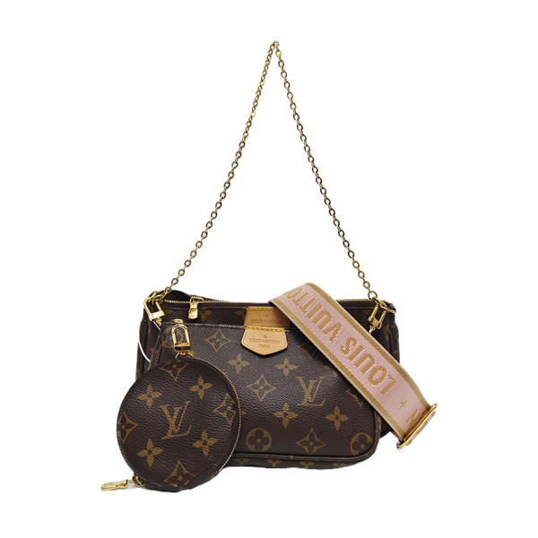 MULTI Monogram Coated Canvas Brown