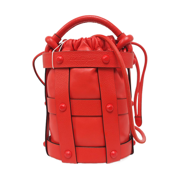 Cage Lambskin Red