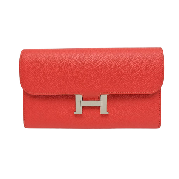 Constance 18 Epsom Red Wallet