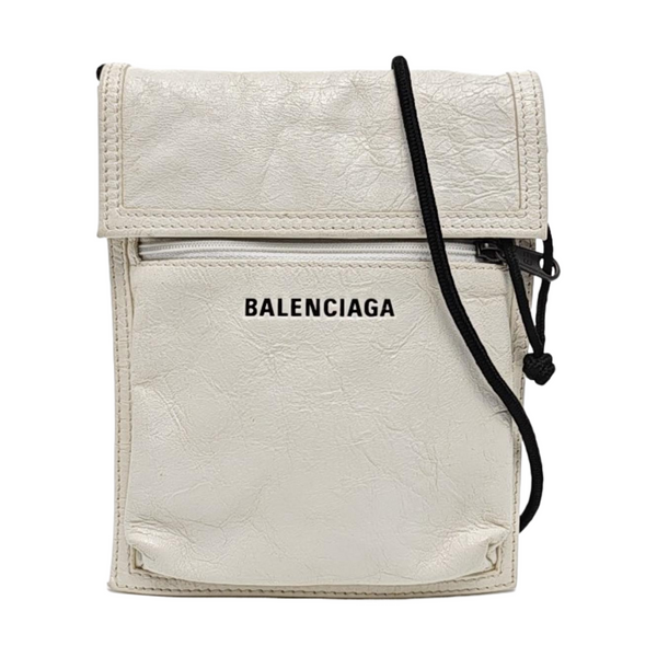 Explorer Small Lambskin White