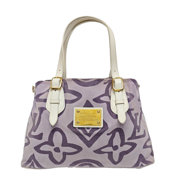TAHITIENNE CABAS MM Monogram Canvas Purple