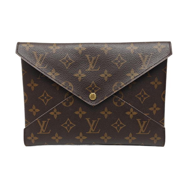 KIRIGAMI Monogram Coated Canvas Brown