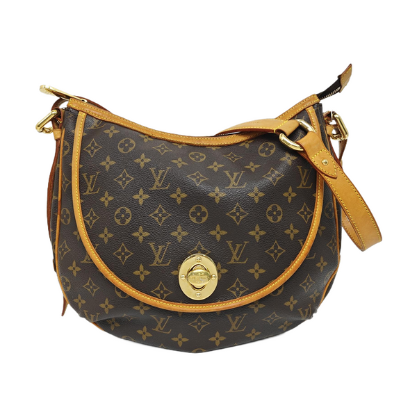 TULUM GM Monogram Coated Canvas Brown