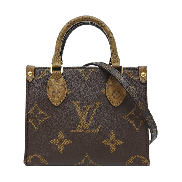 ONTHEGO BB Monogram Coated Canvas Brown