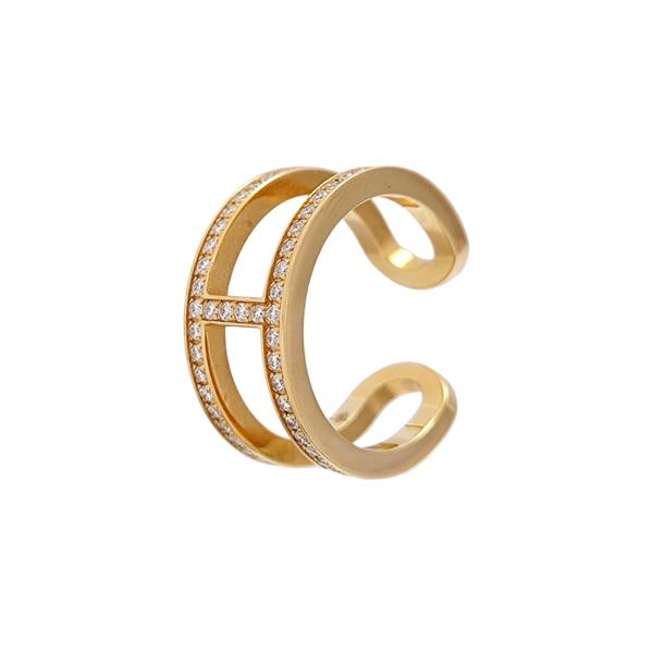 18k Rose Gold Ring EU 53