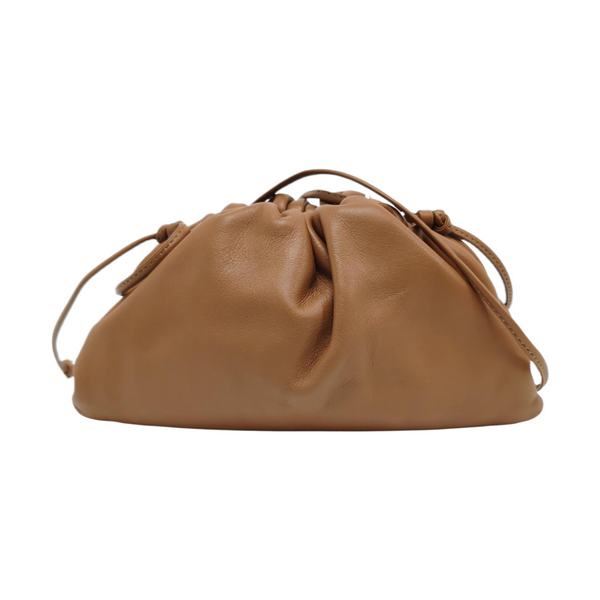 Authenticated pre-owned The Pouch Mini Calfskin Brown - Shoulder Bag at Looply