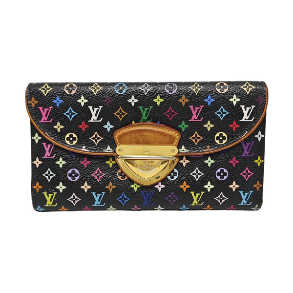 LV × TM KOALA Monogram Coated Canvas Black Wallet