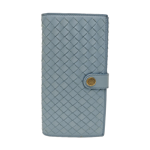Lambskin Wallet Blue