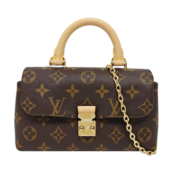MADELEINE Monogram Coated Canvas Brown