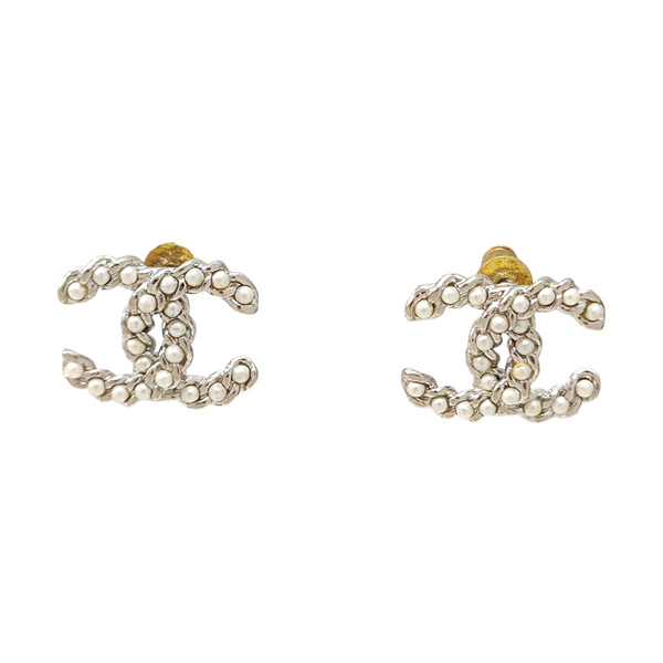 Metal Silver Stud Earrings