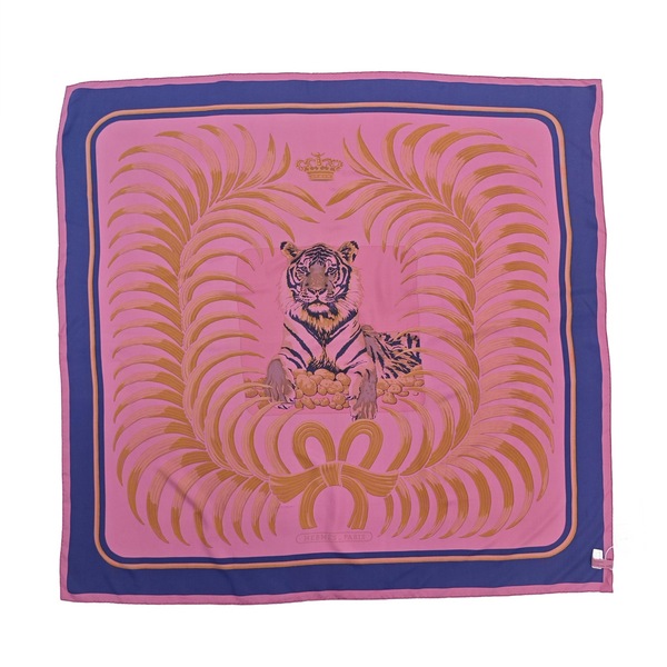 Purple Mulberry Silk Silk Scarf