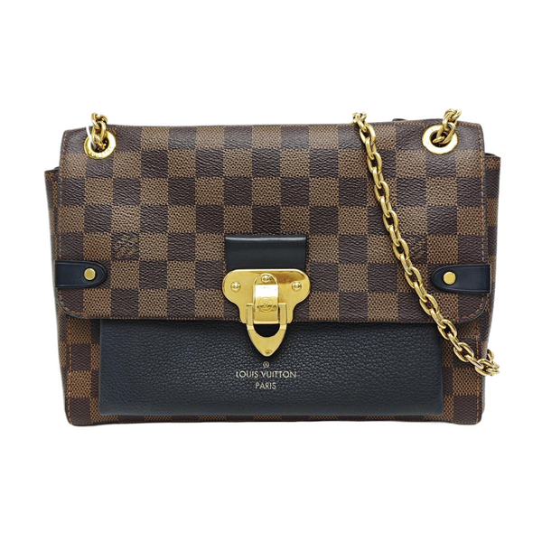 VAVIN PM Damier Ebene Coated Canvas Brown